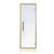 Prosaunas 24x73 Clear Glass with Aspen Frame Sauna Door