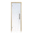 Prosaunas 24x81 Clear Glass with Aspen Sauna Door