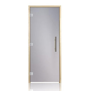 Prosaunas 24x81 Tinted Glass with Aspen Frame Sauna Door