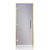 Prosaunas 24x81 Tinted Glass with Aspen Frame Sauna Door