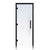 Prosaunas 36x81 Clear ADA Glass with Black Alder Sauna Door