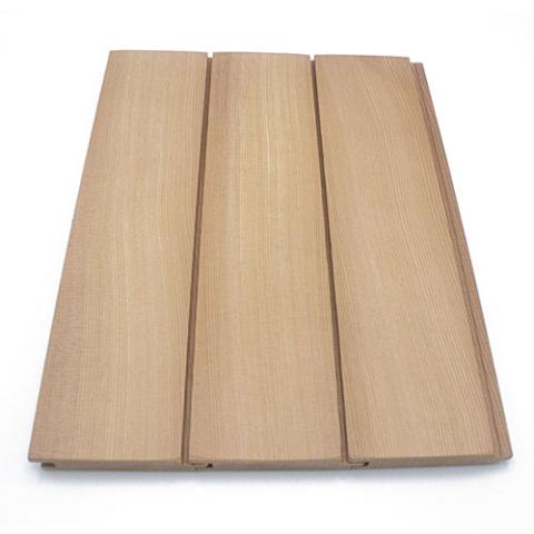 Prosaunas Cedar 1x4 VG T&G Nickel-Gap Sauna Wood Cladding WOOD634