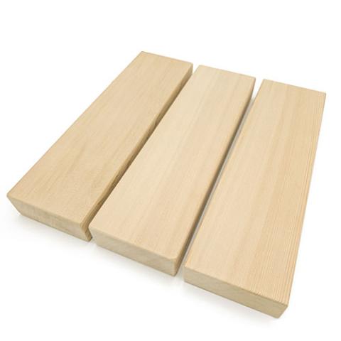 Prosaunas Cedar 2x4 VG S4SEE Sauna Wood, Vertical Grain, Clear Grade A+, Smooth 4 Sides Eased Edges, Bench Material WOOD614
