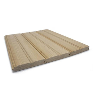 Prosaunas Hemlock 1x4 VG T&G V2E Sauna Wood Cladding WOOD631