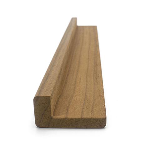 Prosaunas Thermo-Radiata Pine 1x2 Outside Corner Trim VA Profile WOOD689