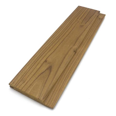 Prosaunas Thermo-Spruce 1x4 T&G STP Profile Medium Gap Sauna Wood Cladding WOOD668