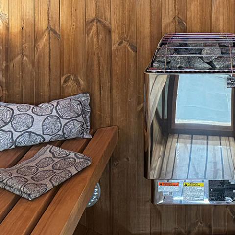 Prosaunas Thermo-Spruce 1x4 T&G STS4 Profile Nickel-Gap Sauna Wood Cladding WOOD673