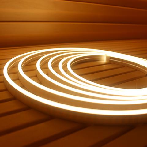 Prosaunas Universal 16-Ft White Sauna Light Kit with Flexible LED