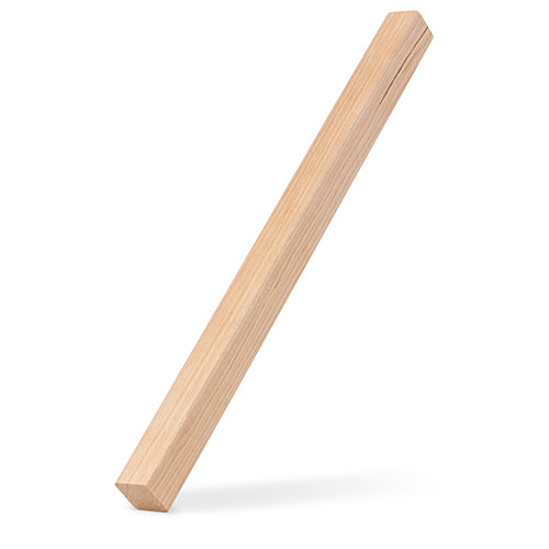Prosaunas 21 mm × 21 mm (1×1) Alder Sauna Wood S4SEE SHP Profile, Smooth 4 Sides Eased Edges, Moulding WOOD680