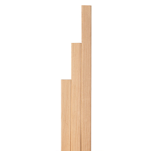 Prosaunas 21 mm × 21 mm (1×1) Alder Sauna Wood S4SEE SHP Profile, Smooth 4 Sides Eased Edges, Moulding WOOD680