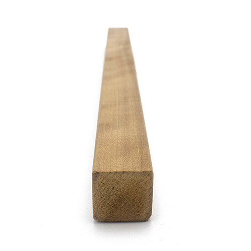 Prosaunas 21 mm × 21 mm (1×1) Thermo‑Aspen Sauna Wood S4SEE SHP Profile, Smooth 4 Sides Eased Edges, Moulding WOOD684