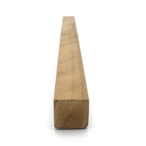 Prosaunas 21 mm × 21 mm (1×1) Thermo‑Aspen Sauna Wood S4SEE SHP Profile, Smooth 4 Sides Eased Edges, Moulding WOOD684