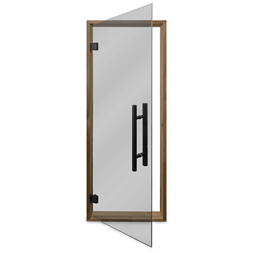 Prosaunas  24x73 Tinted Glass with Thermo-Aspen Frame Sauna Door