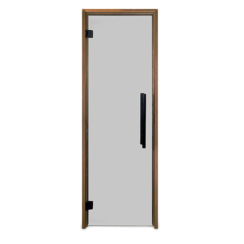 Prosaunas 24x81 Tinted Glass Thermo-Aspen Frame Sauna Door