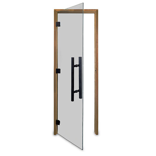 Prosaunas 24x81 Tinted Glass Thermo-Aspen Frame Sauna Door