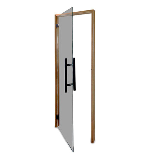Prosaunas 24x81 Tinted Glass Thermo-Aspen Frame Sauna Door