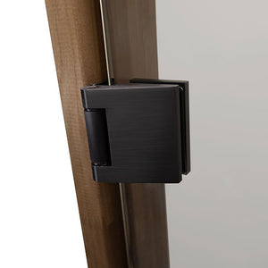 Prosaunas 24x81 Tinted Glass Thermo-Aspen Frame Sauna Door
