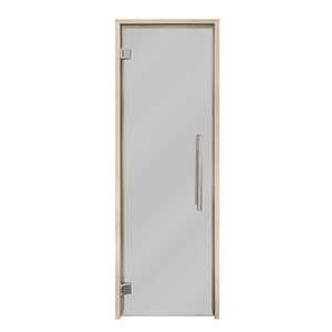 Prosaunas 24x81 Tinted Glass with Aspen Frame Sauna Door