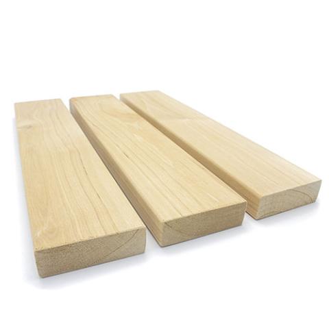 Prosaunas Alder 1x3 S4SEE SHP Sauna Wood, Smooth 4 Sides Eased Edges, SHP Profile, Bench Material WOOD642