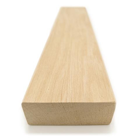 Prosaunas Alder 2x3 S4SEE SHP Sauna Wood, Smooth 4 Sides Eased Edges, SHP Profile, Bench Material WOOD645