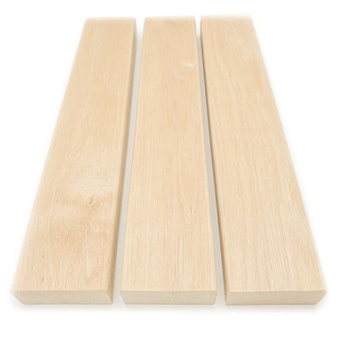 Prosaunas Alder 2x3 S4SEE SHP Sauna Wood, Smooth 4 Sides Eased Edges, SHP Profile, Bench Material WOOD645