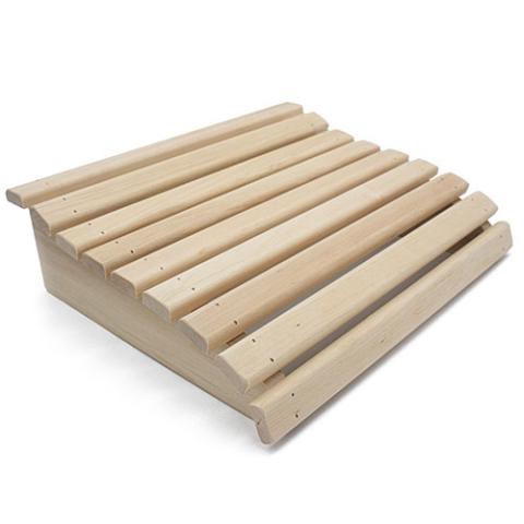 Prosaunas Alder, Sauna Headrest, 3.8" x 11" x 13.2", Small SA-HDRST-SM-ALD