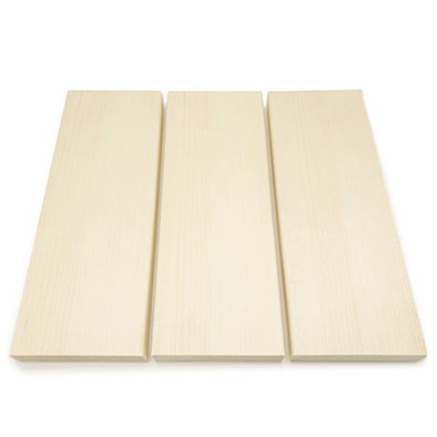 Prosaunas Aspen 2x6 S4SEE SHP Sauna Wood, Smooth 4 Sides Eased Edges, SHP Profile, Bench Material WOOD639