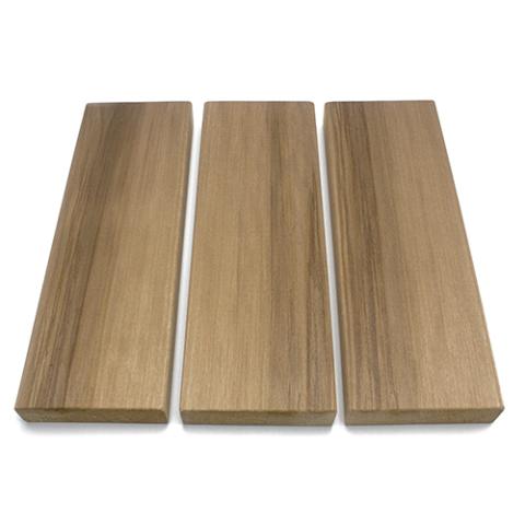 Prosaunas Thermo-Aspen 2x6 S4SEE SHP Sauna Wood, Thermally-Modified, Smooth 4 Sides Eased Edges, SHP Profile, Bench Material WOOD649