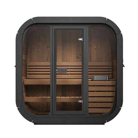 SaunaLife Outdoor Home Cube-Series 3-Person Sauna Kit SL-CL4G