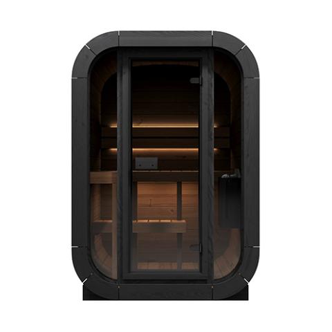 SaunaLife Cube-Series Model CL3G Outdoor Home Sauna Kit, Up to 2