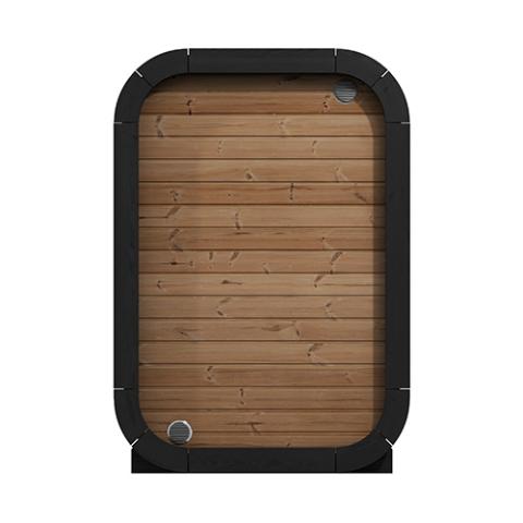 SaunaLife Cube-Series Model CL3G Outdoor Home Sauna Kit, Up to 2 Persons SL-MODELCL3G