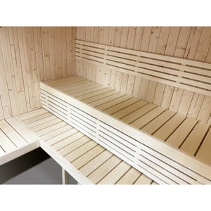 SaunaLife 79" x 62" x 79" Model X7 - 6 Person Indoor Sauna