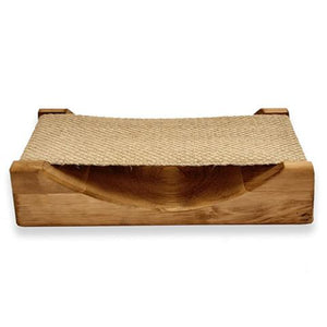 SaunaLife SaunaGear Headrest 1 Wooden Sauna Headrest with Cloth Neck Support PEAALUS