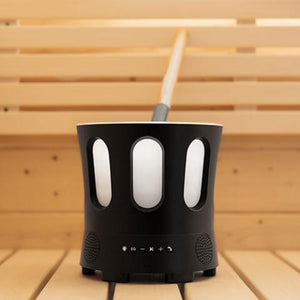 SaunaLife SaunaZone Sauna Bucket with Bluetooth Speaker and Lights 127924