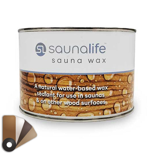 SaunaLife 15.2 oz Sauna Wax Water-Repellant and Protective Coating