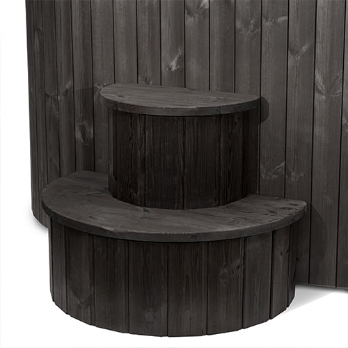 SaunaLife Black Model S2B 2-Person Cold/Hot Immersion Tub 128697