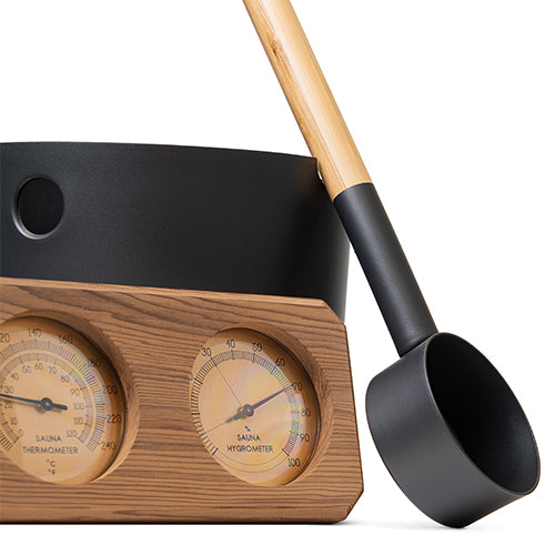 SaunaLife Bucket, Ladle, Hygrometer and Thermometer SaunaLife Accessory Package 7 ACCPKG-7