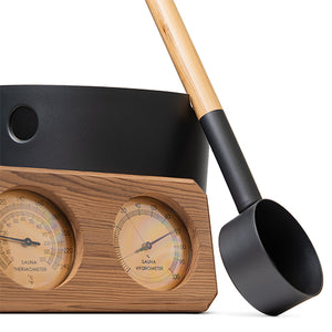 SaunaLife Bucket, Ladle, Hygrometer and Thermometer SaunaLife Accessory Package 7 ACCPKG-7
