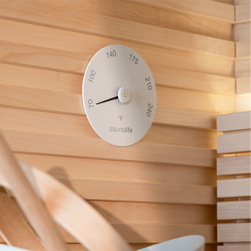 SaunaLife Designer Thermometer Sauna Thermometer, Fahrenheit