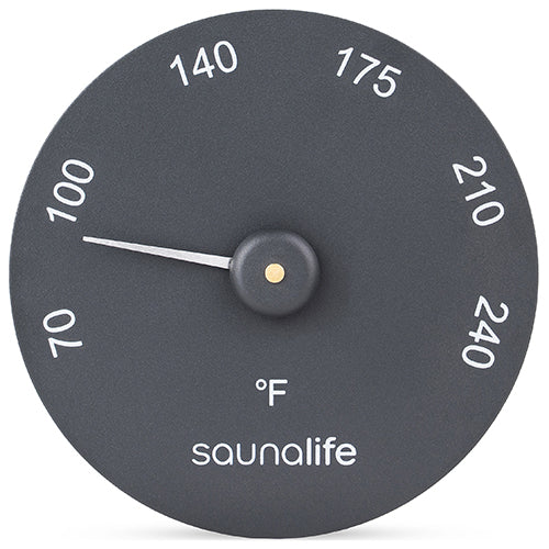 SaunaLife Designer Thermometer Sauna Thermometer, Fahrenheit
