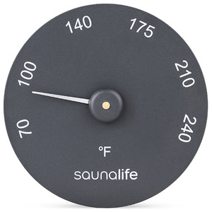 SaunaLife Designer Thermometer Sauna Thermometer, Fahrenheit