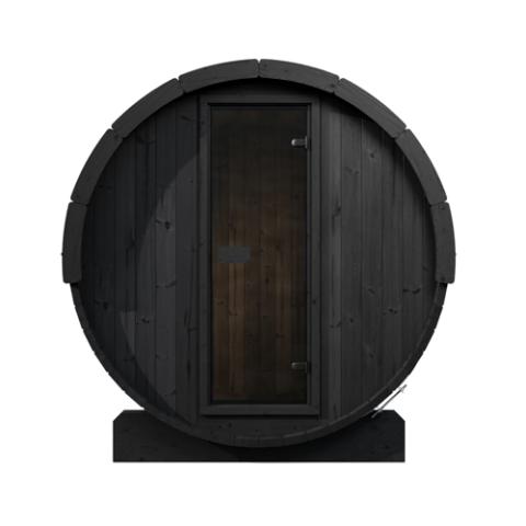 SaunaLife Ergo Series DIY Outdoor Sauna Barrel Kit with Paint, Up to 3 Persons, Model E6B SL-MODELE6B