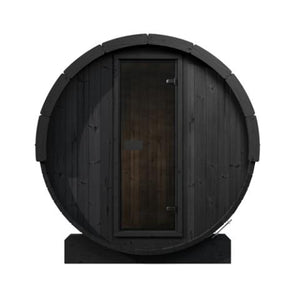 SaunaLife Ergo Series DIY Outdoor Sauna Barrel Kit with Paint, Up to 3 Persons, Model E6B SL-MODELE6B