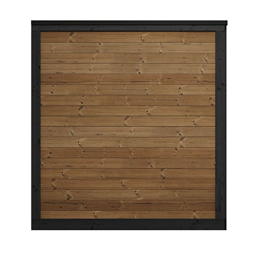 SaunaLife Garden Luxury-Series Outdoor DIY Sauna Kit, Thermo-Spruce, up to 4 Persons SL-MODELGL4