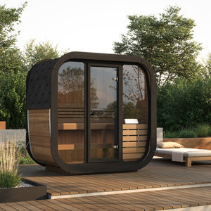 SaunaLife Model CL4G Cube‑Series Outdoor Home Sauna Kit Up to 3 Persons SL-MODELCL4G