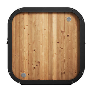 SaunaLife Model CL4G Cube‑Series Outdoor Home Sauna Kit Up to 3 Persons SL-MODELCL4G
