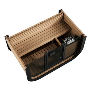 SaunaLife Model CL4G Cube‑Series Outdoor Home Sauna Kit Up to 3 Persons SL-MODELCL4G