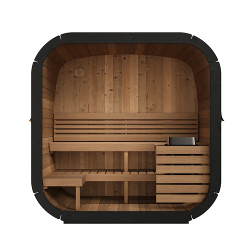 SaunaLife Model CL5G Cube-Series Outdoor Home Sauna Kit Up to 4 Persons SL-MODELCL5G