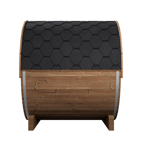 SaunaLife 71"D x 81"H Model E7 - 4 Person Barrel Sauna SL-MODELE7