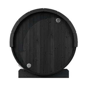 SaunaLife Model E8B Ergo Series Outdoor Sauna Barrel Kit, DIY, Paint Included, Up to 6 Persons